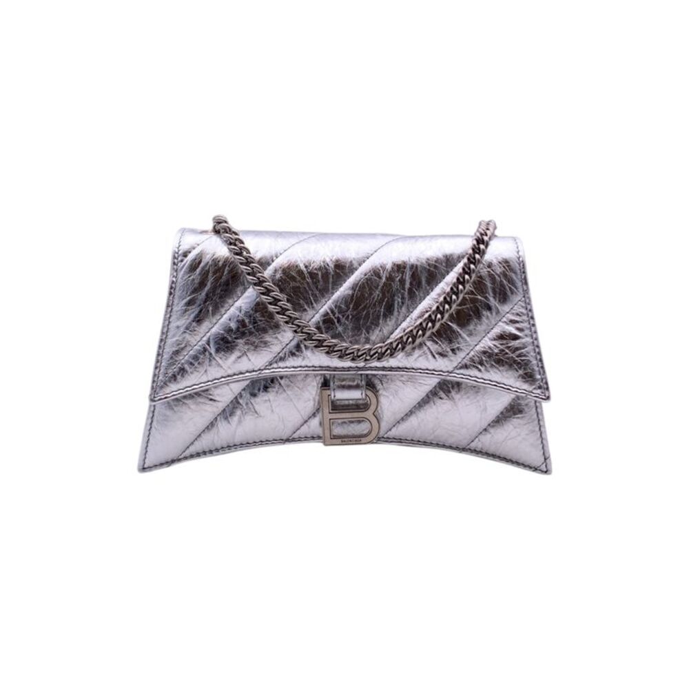 Balenciaga Leather Shoulder Bag Crush